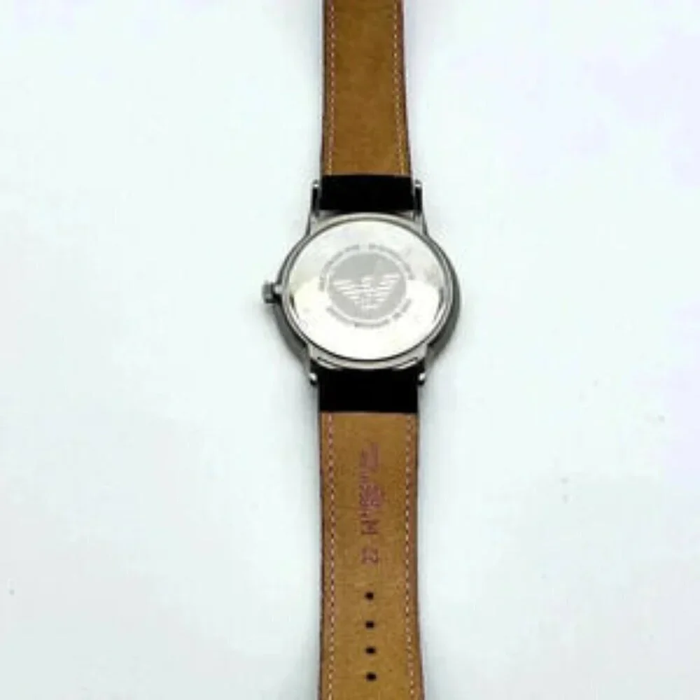 Emporio Armani Men's Leather Watch
